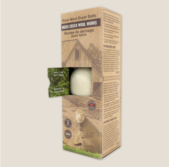 Wool Dryer Balls - 3 pack - Moss Creek