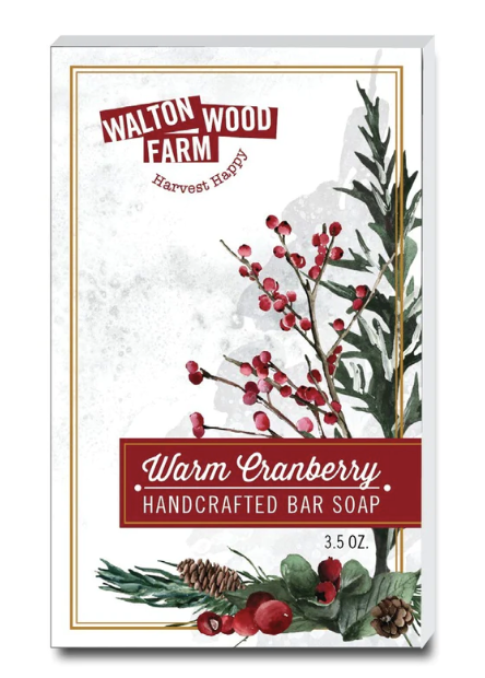 Warm Cranberry Soap Bar - Walton Wood