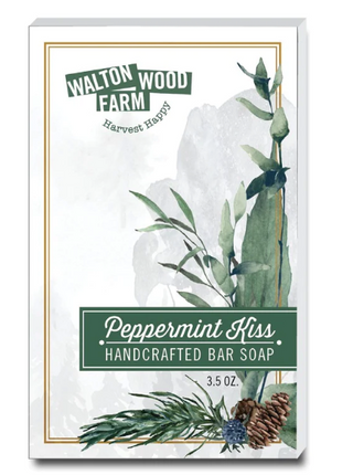 Peppermint Kiss Soap Bar - Walton Wood