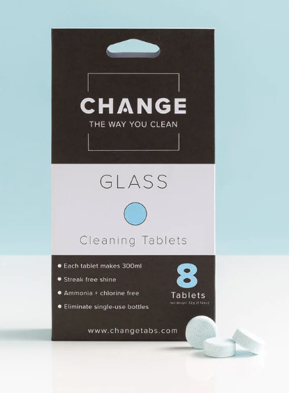 CHANGE - Glass Cleaning Tablets (8)
