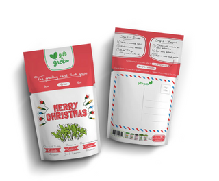 Gift a Green – Merry Christmas - Kohlrabi Microgreens