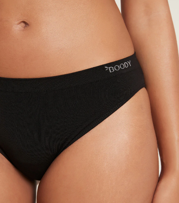 BOODY - Bamboo Underwear - Bikini Classic - Black