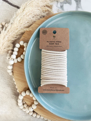 Plastic Free Hair Ties - ME Mother Earth