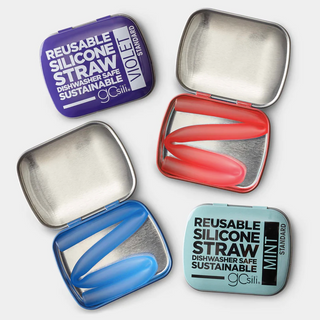 GCsili - Reusable Silicone Straw - Dishwasher Safe - Mint