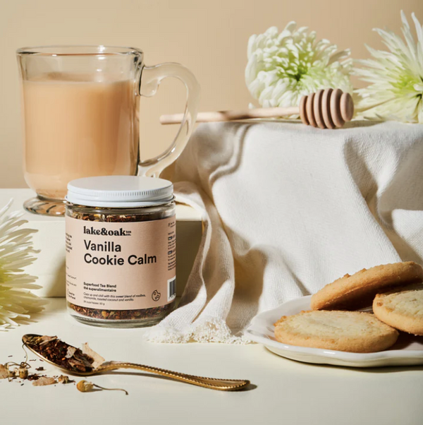 Lake & Oak - Vanilla Cookie Calm Loose Leaf Tea