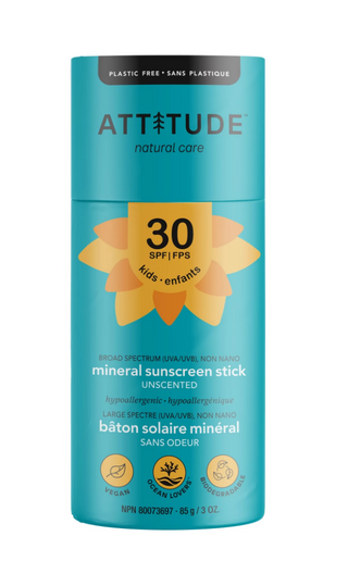 Baby & Kids Mineral Sunscreen Stick SPF 30 - Attitude