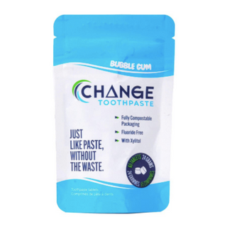 CHANGE Toothpaste - Bubblegum Toothpaste Tablets (Fluoride Free)