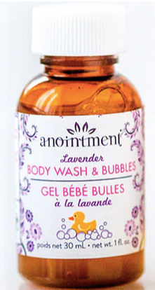 Anointment - Travel Size Lavender Bubble Bath & Body Wash (30ml)