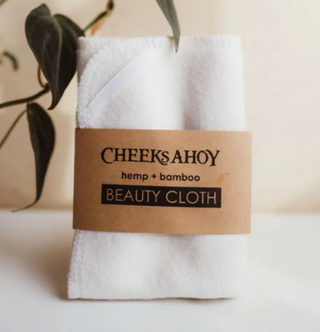 Cheeks Ahoy — Hemp + Bamboo Beauty Cloth