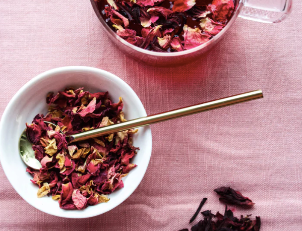 Lake & Oak - Rose Hibiscus Glow Loose Leaf Tea