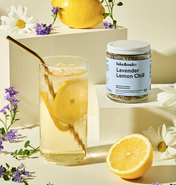 Lake & Oak - Lavender Lemon Chill Loose Leaf Tea