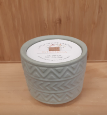 Soy Citronella Candle - outdoor