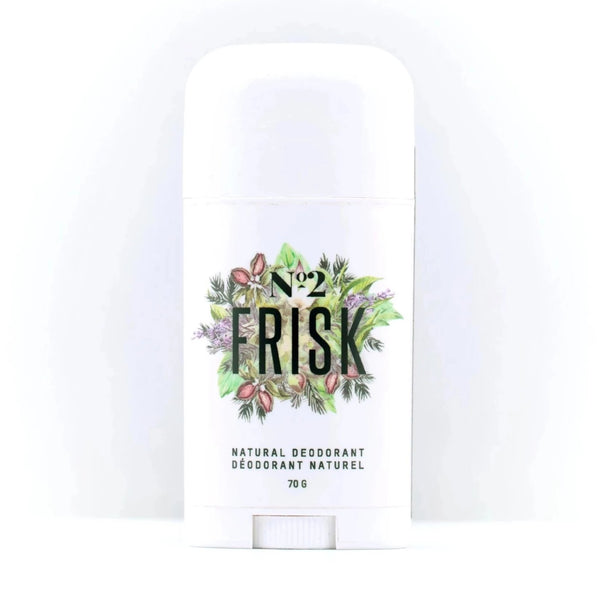 FRISK No. 2 — Natural Vegan Deodorant with Organic Japanese Matcha Green Tea and Almond Oil (70g)