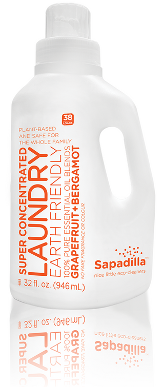 Sapadilla Laundry, Grapefruit + Bergamot, 946ml