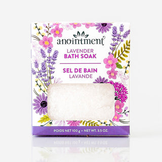 Anointment — Lavender Bath Soak (100g)
