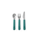 Childrens Cutlery Set 3PC Deep-Turquoise