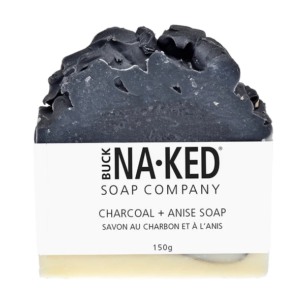 Charcoal Anise Soap - Buck Naked