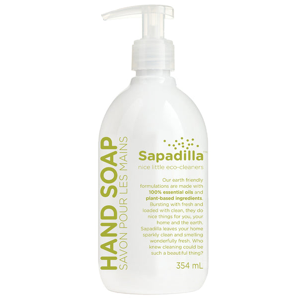 Sapadilla Hand Soap, Rosemary + Peppermint,  354ml